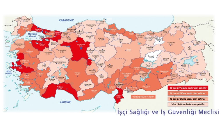 Malatya'da Geçen Yıl 38 İşçi Ekmek Parası Peşinde Can Verdi