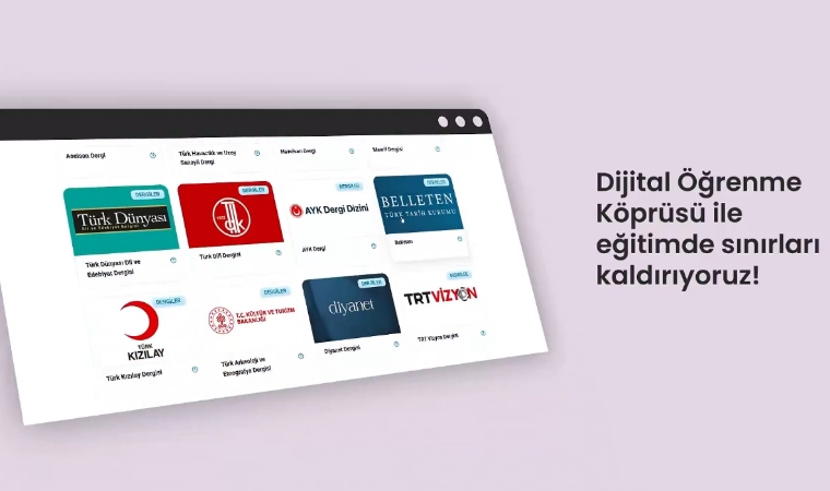 Milli Eğitim Bakanı Yusuf Tekin Dijital Öğrenme Köprüsü’nü Tanıttı