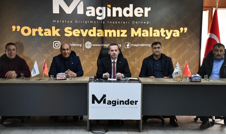 Yazıhan Muhtarları, MAGİNDER’de İlçede Yaşanan Sıkıntıları Gündeme Taşıdı