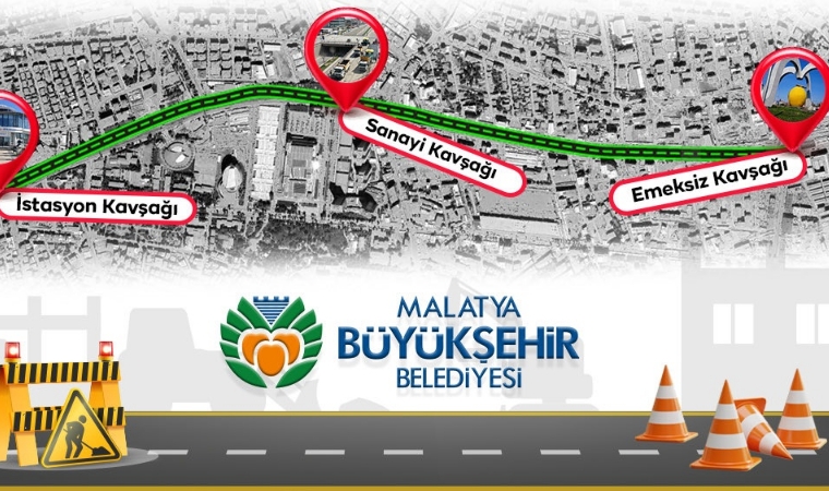 Çevreyolu Yan Yol Beş Gün Kapanıyor: Emeksiz Ve İstasyon Kavşağı Arasına Dikkat