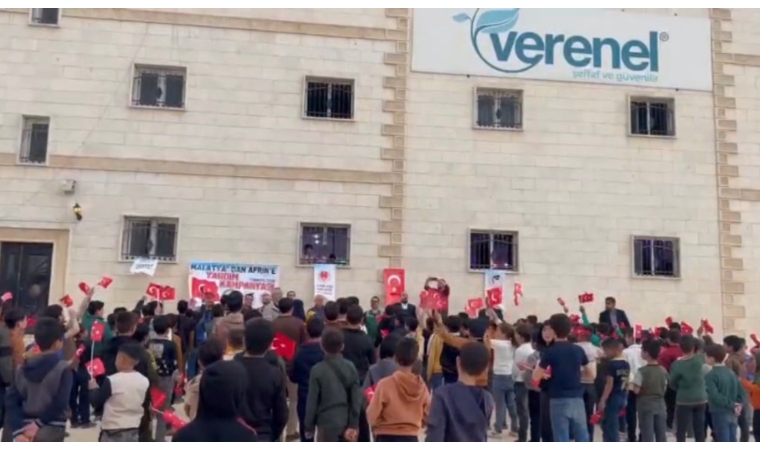 Malatyalı Öğrenciler Afrinli Yetimlerin Yüzünü Güldürdü
