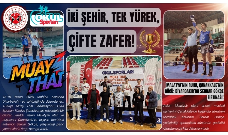 Muay Thai Şampiyonası’nda Destan Yazan Başarı: Kürsüde Çanakkale ve Malatya İmzası