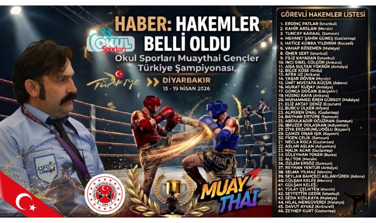 Muaythai Türkiye Şampiyonası İçin Geri Sayım Diyarbakır’da Başladı