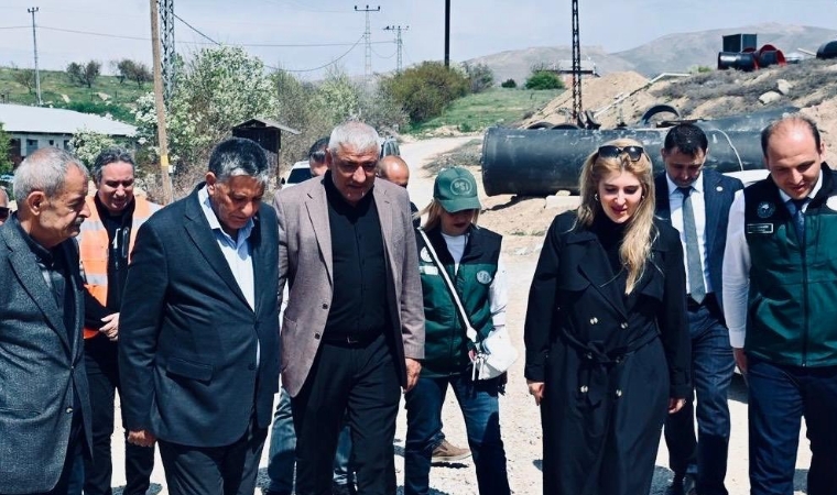 Şantiyede Kritik Denetim: Malatya’nın Su Sorununu Çözecek Projenin Detayları Belli Oldu