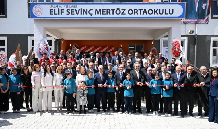 Yıkılan Okulun Yerine Umut Yükseldi! Elif Sevinç Mertöz Ortaokulu Hizmete Girdi