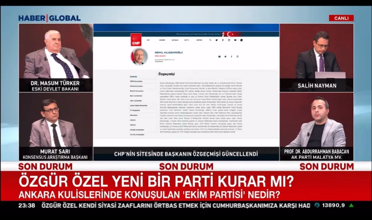Babacan Siyasi Yol Haritasını Açıkladı! CHP’nin İç Krizlerini Dikkate Almıyoruz