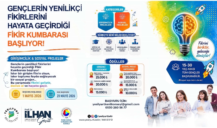 Yeşilyurt Belediyesi Gençlerin Hayallerini Gerçeğe Dönüştürecek Fikir Kumbarası Projesini Başlattı
