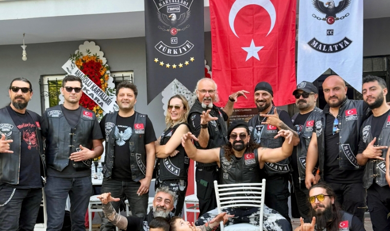 Anadolu Kartalları Chopper Kulübü Derneği Malatya Yapılanmasını Tamamlayarak Kulüp Evini Açtı