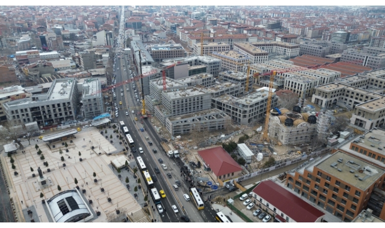 Deprem Sonrası Yeniden İnşa Edilen Niyazi Mısri Bölgesinde Projenin Yüzde 95'i Tamam!