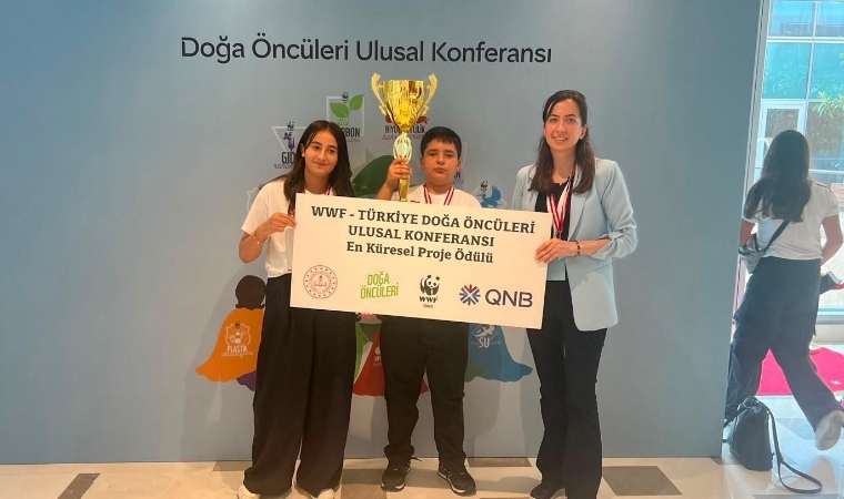 Doğanyol Koldere Ortaokulu Öğrencileri Doğaya Duyarlı Projeleriyle Türkiye Genelinde Takdir Topladı