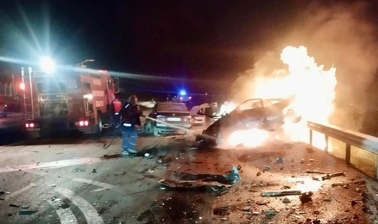 Kayseri Malatya Karayolunda Feci Çarpışma: Bir Kişi Vefat Etti Beş Kişi Yaralandı