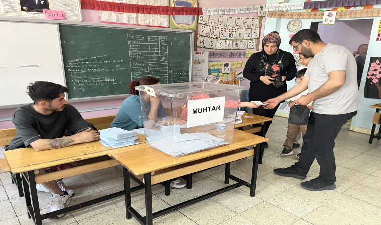 Malatya'da Üç Mahalle Yeni Muhtarını Seçmek İçin Sandık Başına Gitti
