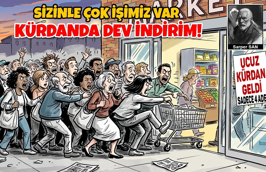 Sarper SAN / Kürdanda Dev İndirim!