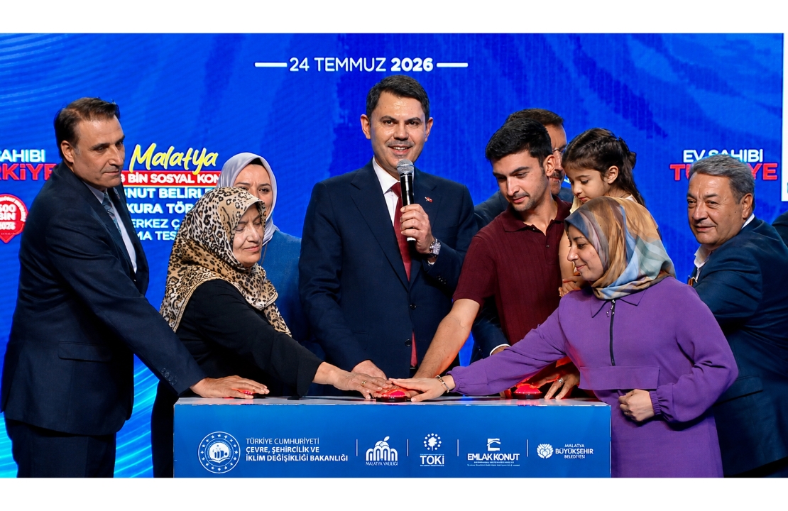 Malatya'da 8 Bin 402 Hak Sahibi İçin Kura Çekildi! Ağustosta 8 Bin 450 Konut Teslim Edilecek