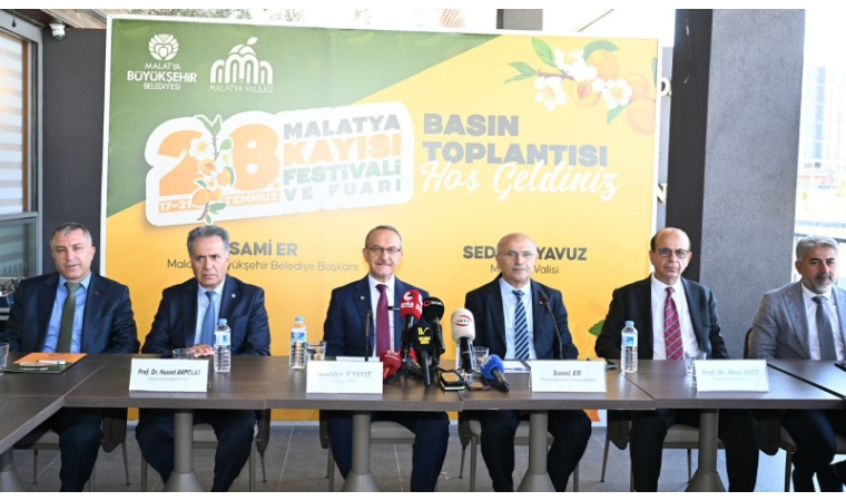 Malatya'da Düzenlenecek Beş Günlük Festivalin Programı ve Etkinlik Takvimi Belli Oldu