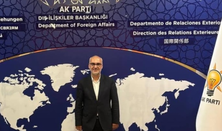 Osman Timurtaş Ak Parti Dış İlişkiler Başkan Yardımcılığına Atandı