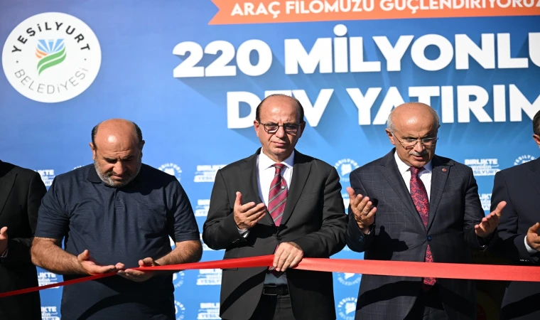 Yeşilyurt Belediyesi Kendi Öz Kaynaklarıyla Araç Filosunu Güçlendirdi