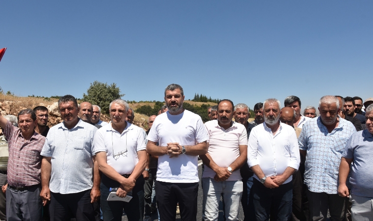 Arapgir Halkı Bitmeyen 54 Kilometrelik Yol İçin Eylem Yaptı