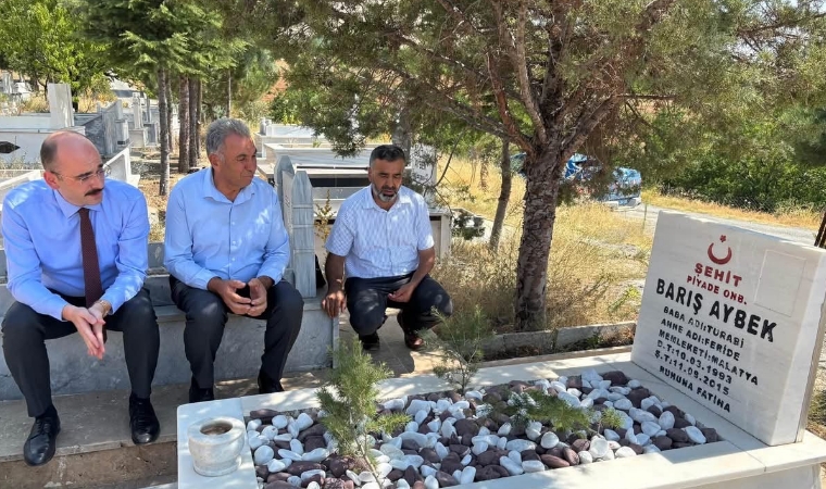 Doğanşehir Kaymakamı Sungur Şehit Ailelerini Yalnız Bırakmadı