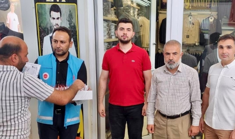 Geçici Ticaret Merkezi’nde Esnafa Hz. Muhammed’in Örnek Hayatı Anlatıldı
