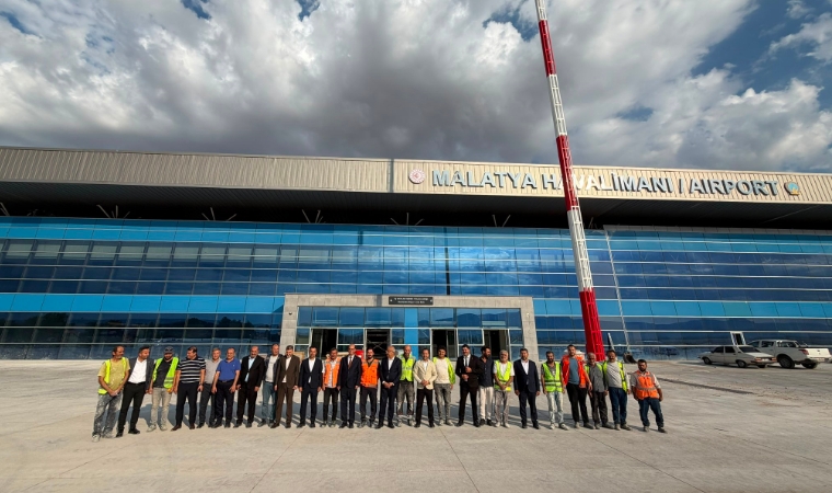 Malatya Havalimanı’nda 2,5 Yıllık Çalışmada Sona Gelindi
