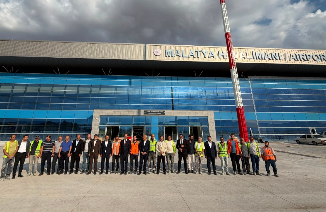 Malatya Havalimanı’nda 2,5 Yıllık Çalışmada Sona Gelindi