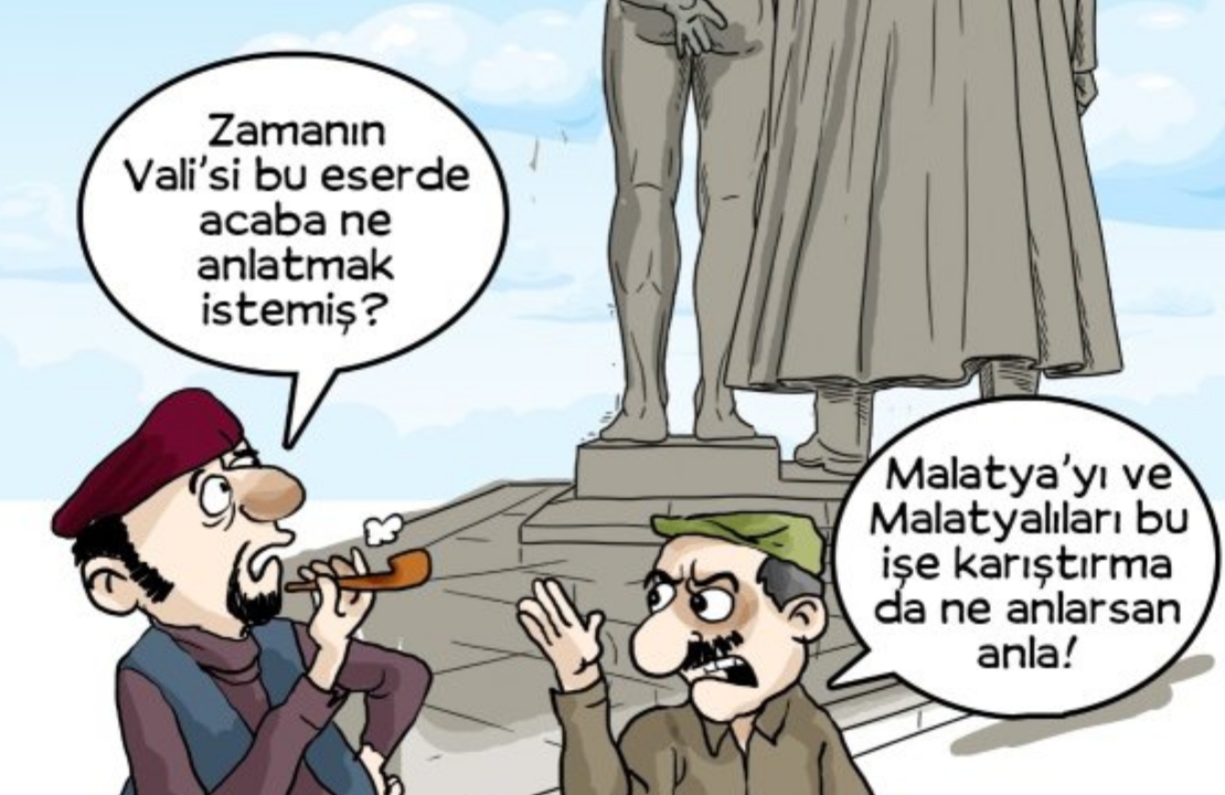 Malatya'da Atatürk Anıtındaki Çıplak Figür Tartışması 79 Yıldır Bitmiyor