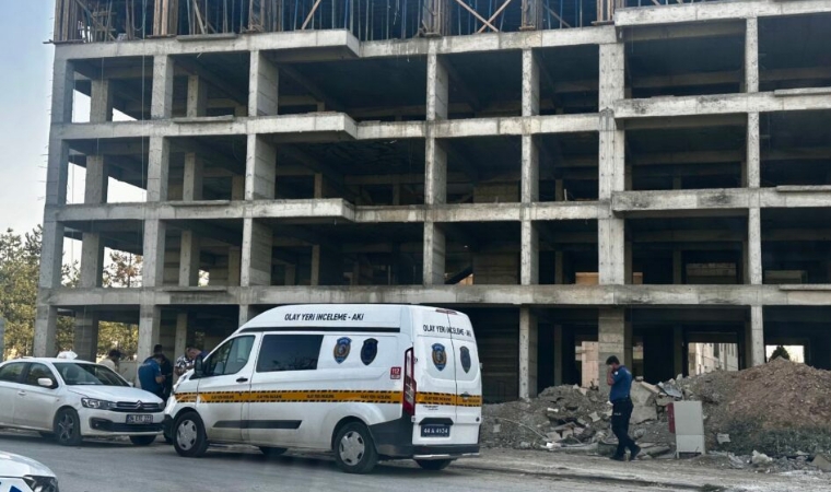 Malatya'da Şantiye Kazaları Çoğaldı: Bir İşçi Hastaneye Kaldırıldı