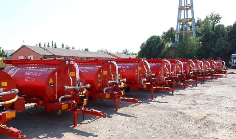 Yangınlara Karşı Adıyaman'da Yeni Dönem! İlk Etapta 20 Tanker Köylere Teslim Edildi
