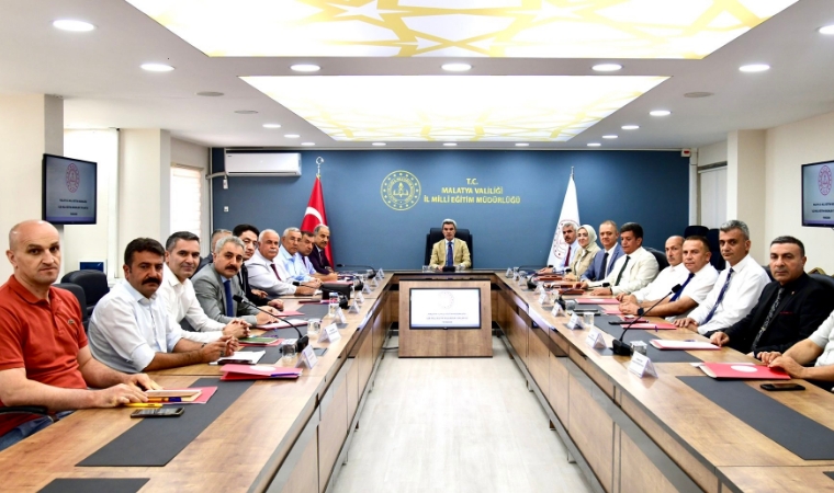 Yeni Eğitim Öğretim Yılı Öncesi Malatya’da Yol Haritası Belirlendi