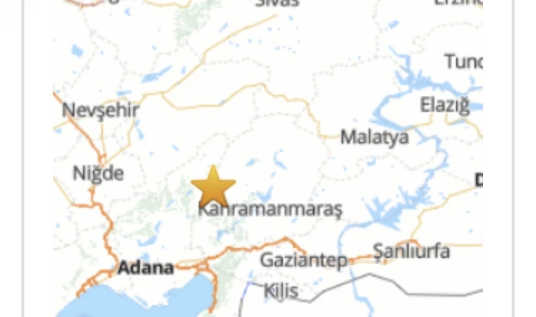 Adana Gece Yarısı 5 Büyüklüğündeki Depremle Sarsıldı