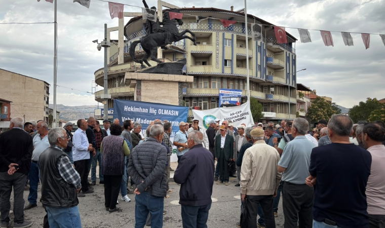 Hekimhan’da Madencilik Protestosu: “Toprak Bizim Ekmeğimizdir”