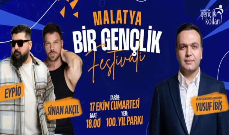 AK Parti Malatya İl Gençlik Kollarından Gençlik Festivali