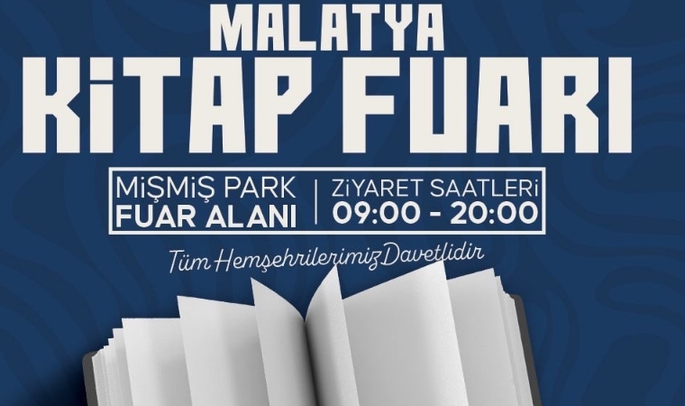 Binlerce Kitap ve Yazar On İkinci Malatya Kitap Fuarında Bir Araya Geliyor