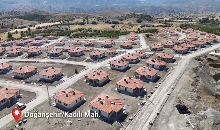 Depremin İzleri Kırsalda Siliniyor: Malatya'da 316 Aile Yeni Yuvasına Kavuşuyor