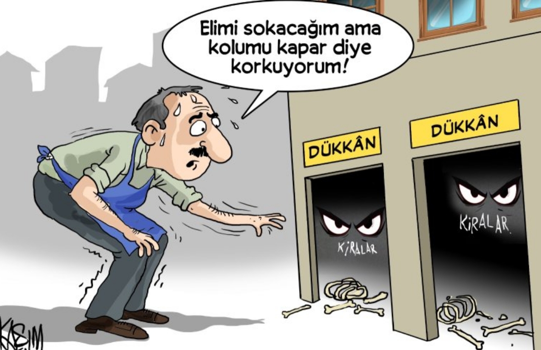 Dükkân Kiraları Yıllık Peşin ve Milyon Liraları Bulunca Esnaf Çaresiz Kaldı