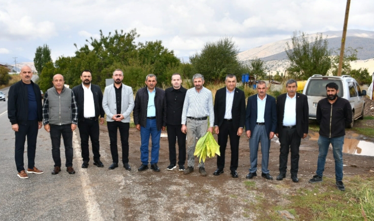 Kurucaova’da Tütün Üreticisi Kara Kara Düşünüyor: “Böyle Giderse Gelecek Yıl Ekemeyiz”