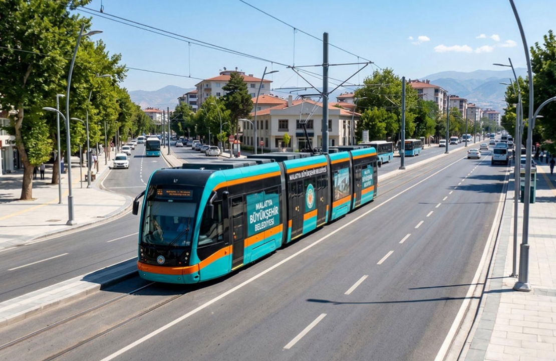 Malatya’nın Raylı Sisteminde Ray Yok, Düğün Davetiyesi Hazır!