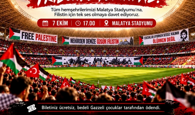 Yeşilyurtspor ve Siirt Spor Filistin İçin Ortak Dayanışma Çağrısında Bulundu
