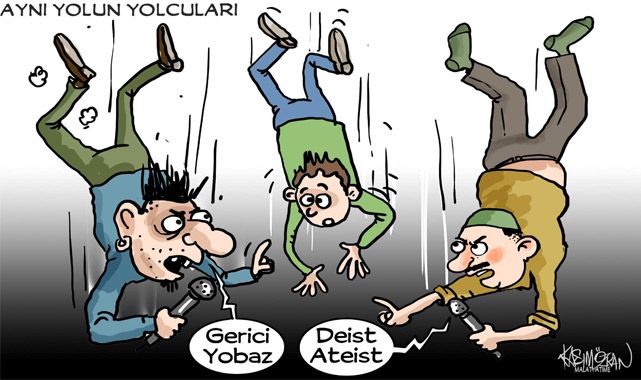 Biri din ile, diğeri dinsizlik ile kandırıyor!