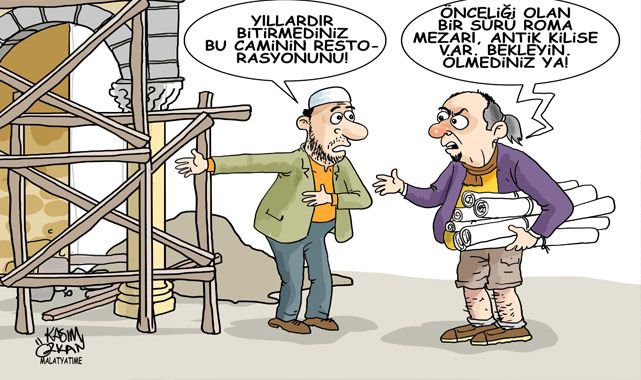Derdi, ibadet olmayanın, camiyi gözü görmez!