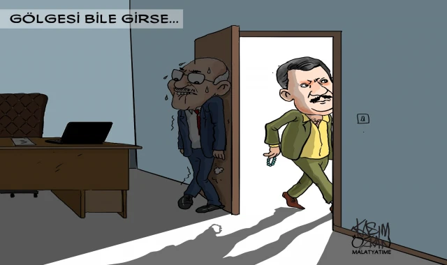 Gölgesi Geldi, Başkan Titredi!