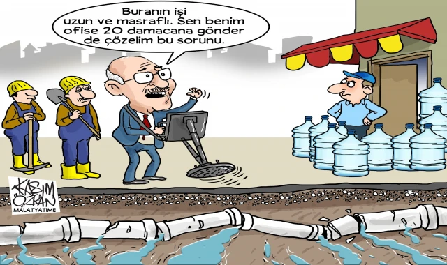 Malatya’nın Suyu Yüzde 20 Eksildi… Peki Yüzde 80 Nerede?