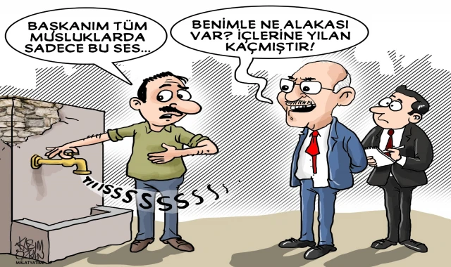 Susuz Şehir, Suskun Başkan!
