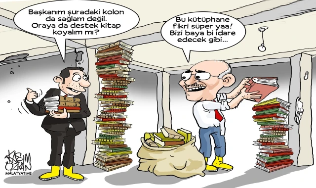 285 Milyonun Gömüldüğü Kütüphane Ve Çürük Çıkan Yönetim Katı