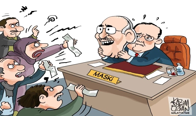MALATYA’DA SU YOK, MASKİ VAR