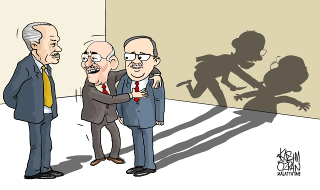 FOTOĞRAF GÜLÜYOR, KULİS ASILIYOR