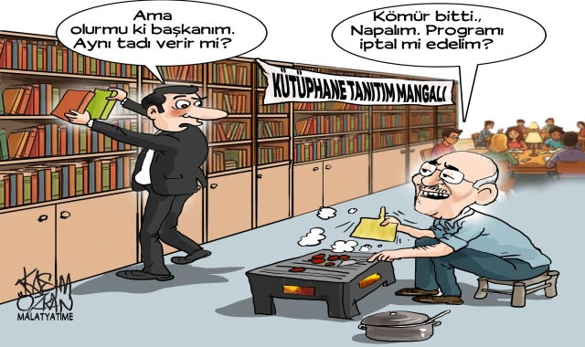 KÜTÜPHANEYE KAVURMA TAKVİYESİ