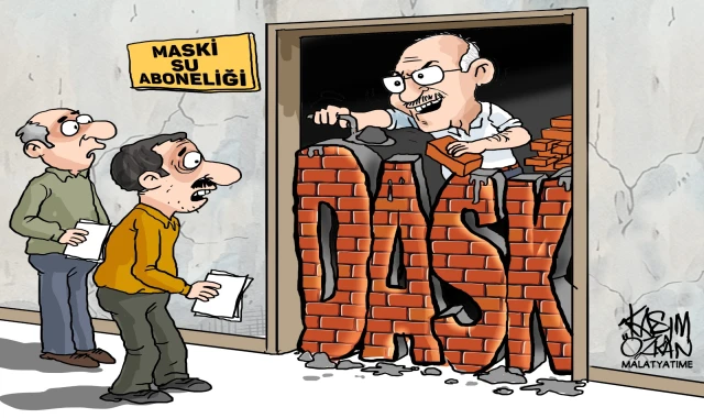 ELEKTRİK VAR… DOĞALGAZ VAR… SUYA DASK ENGELİ!