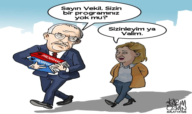 VALİNİN PROGRAMI VAR… VEKİLİN DE VALİSİ VAR!